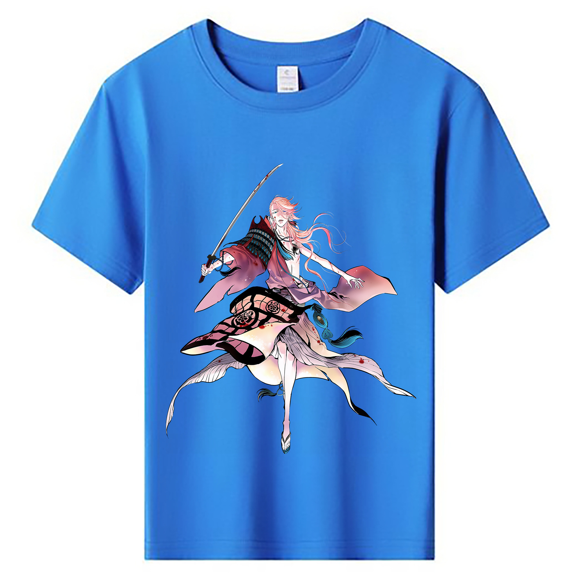 （画像用） 刀剣乱舞 Touken Ranbu 綿100％キッズTシャツ（フロントプリント）